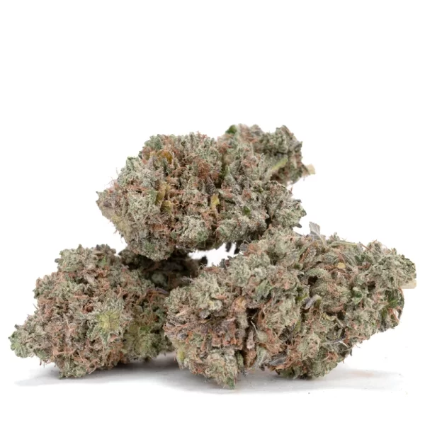 Pink Man Goo Strain 3 Buds Indica Strain